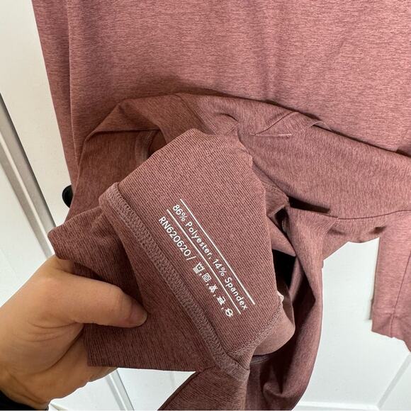 Outdoor Voices Space Dye Pink Cloudknit Pullover Hoodie Size Small - Picture 4 of 5